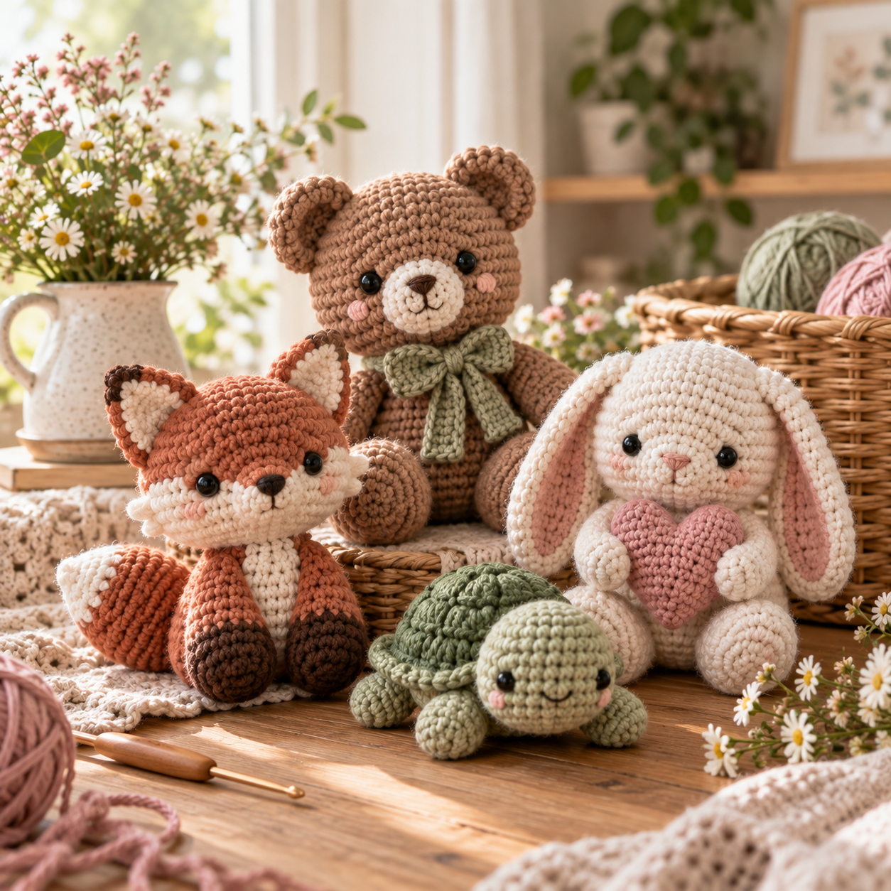Cute handmade crochet projects